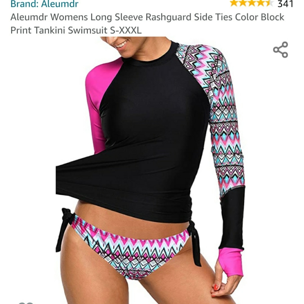 Womens surf shirt/bathing suit